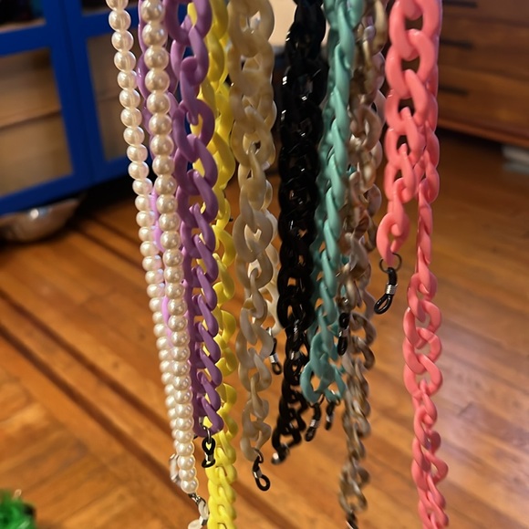 Mask or eyeglass chains - set of 8 - Picture 2 of 3